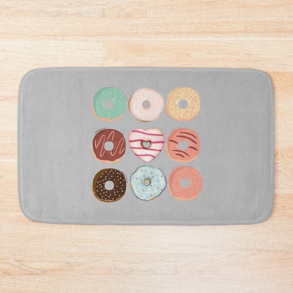 Item preview,  Mint  pink sweet donuts heart mask designed and sold by Queengood.