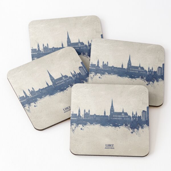 Item preview, Linz Austria Skyline designed and sold by ArtPrints.