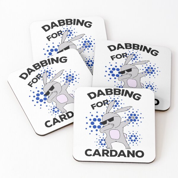 Item preview, Dabbing Bad Bunny with Glasses for Cardano Gift for crypto investrors designed and sold by hyggekrog.
