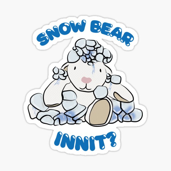 Item preview, Snow Bear w/ Title designed and sold by MarinaMenezzes.