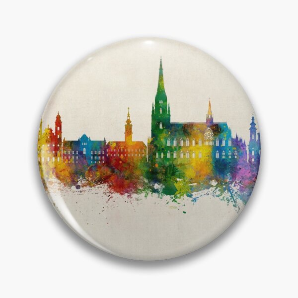 Item preview, Linz Austria Skyline designed and sold by ArtPrints.