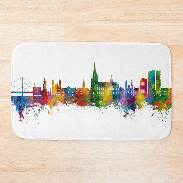 Item preview, Linz Austria Skyline designed and sold by ArtPrints.