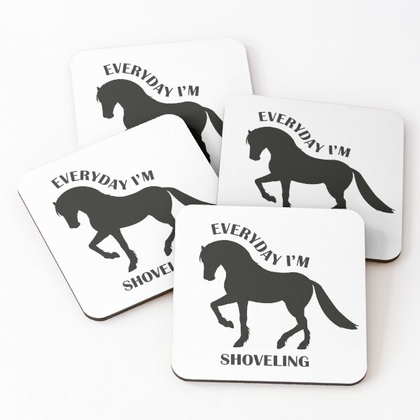 Item preview, Everyday I'm Shoveling Design designed and sold by PonyAddiction.