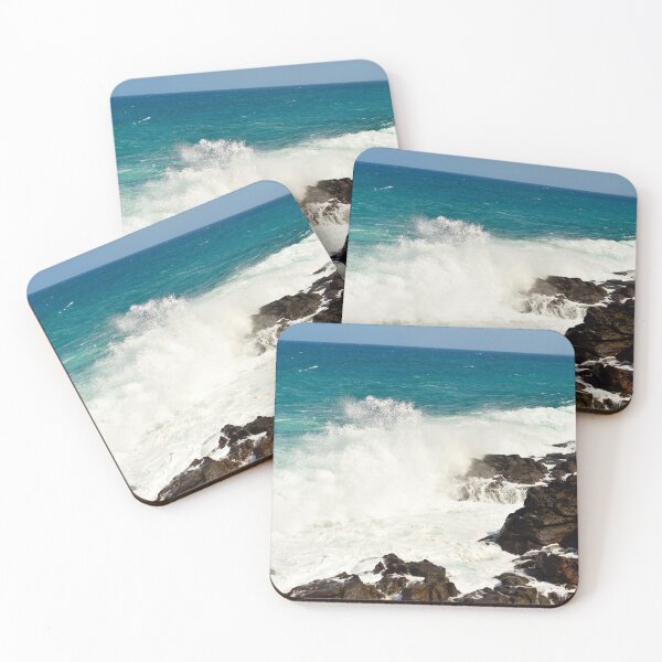 Item preview, Wild Waves Breaking on Rocks of a Tropical Island designed and sold by GMApperal.
