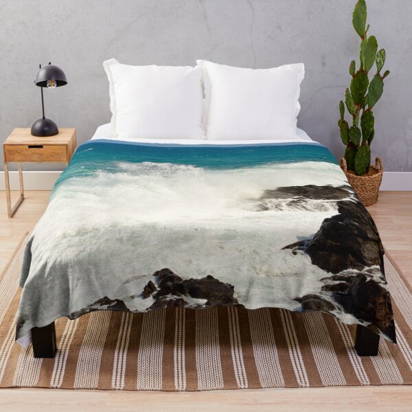 Item preview, Wild Waves Breaking on Rocks of a Tropical Island designed and sold by GMApperal.