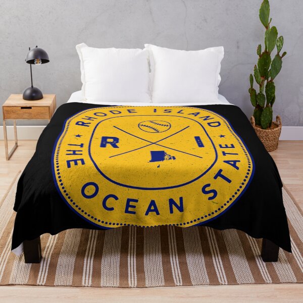 Item preview, Rhode Island Baseball The Ocean State Map Vintage Souvenir designed and sold by merchzy.