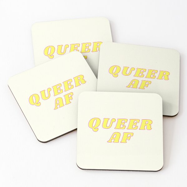 Item preview, QUEER AF designed and sold by beccamax.