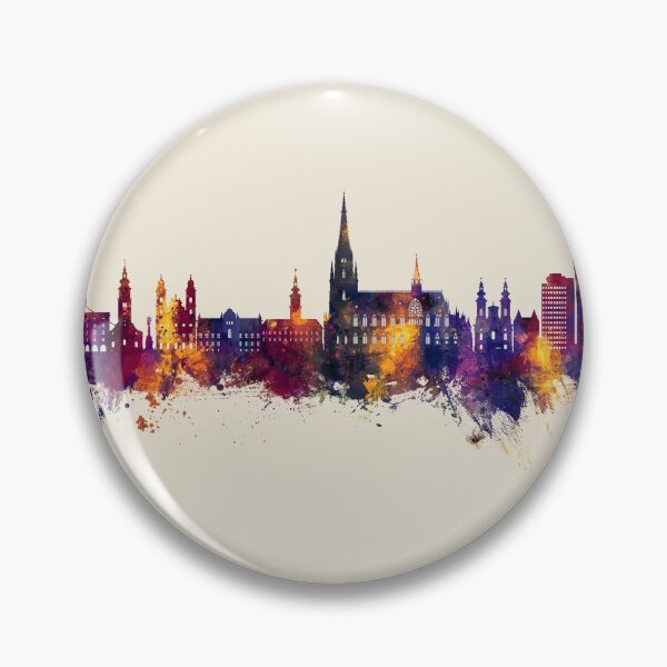Item preview, Linz Austria Skyline designed and sold by ArtPrints.