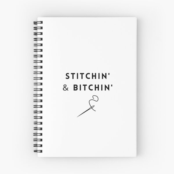 Item preview, Stitchin' & Bitchin'  designed and sold by DesignsbyLib.