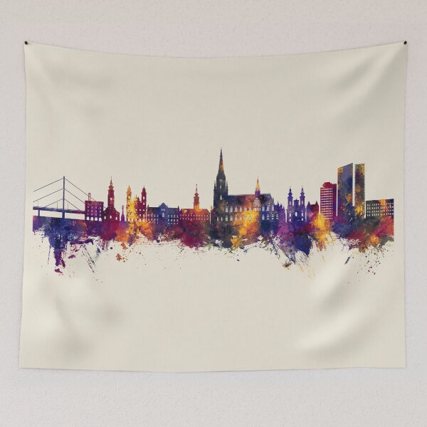 Item preview, Linz Austria Skyline designed and sold by ArtPrints.