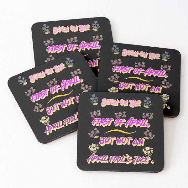 Item preview, Born on April 1st, this is no joke. designed and sold by Bodino.
