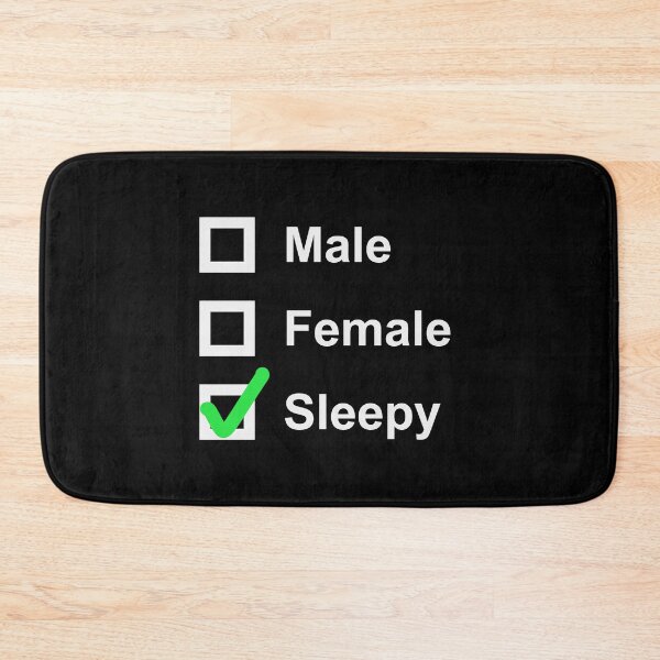 Item preview, My gender is sleepy white text designed and sold by Scarlet Sung.