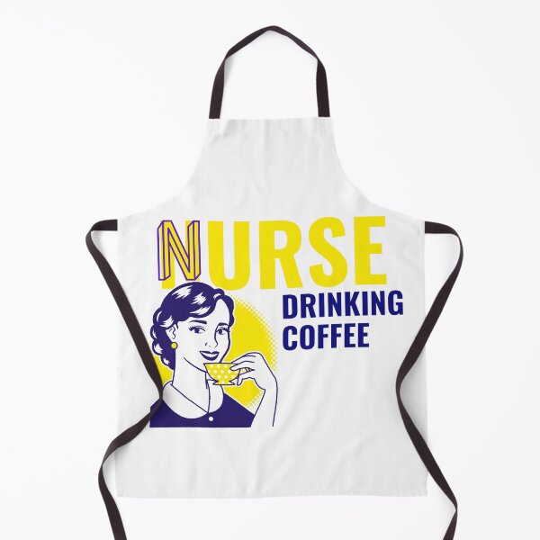 Item preview, Nurse drinking coffee designed and sold by EveBurbul.