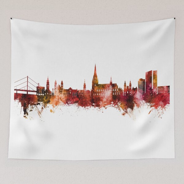 Item preview, Linz Austria Skyline designed and sold by ArtPrints.