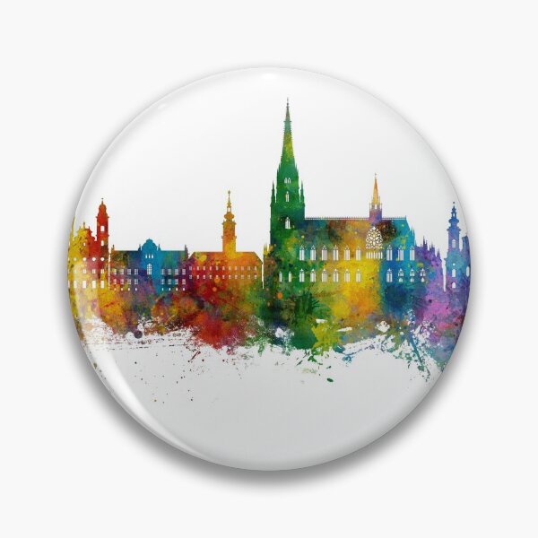 Item preview, Linz Austria Skyline designed and sold by ArtPrints.