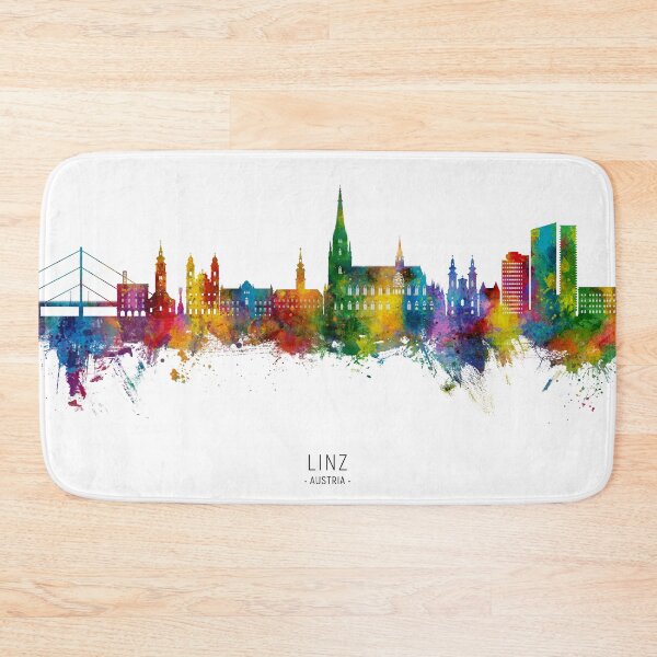 Item preview, Linz Austria Skyline designed and sold by ArtPrints.