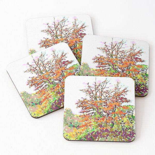 Item preview, Barbarano Romano: autumnal tree designed and sold by Giuseppe Cocco.