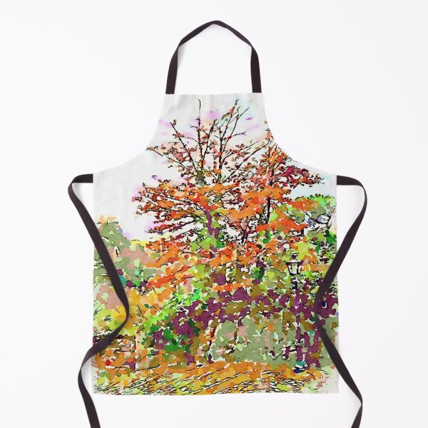 Item preview, Barbarano Romano: autumnal tree designed and sold by Giuseppe Cocco.