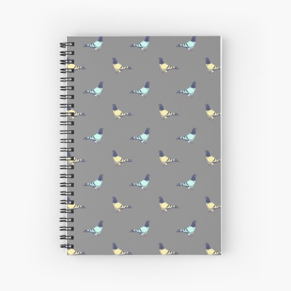 Pigeons Spiral Notebook