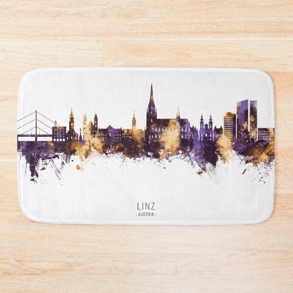 Item preview, Linz Austria Skyline designed and sold by ArtPrints.
