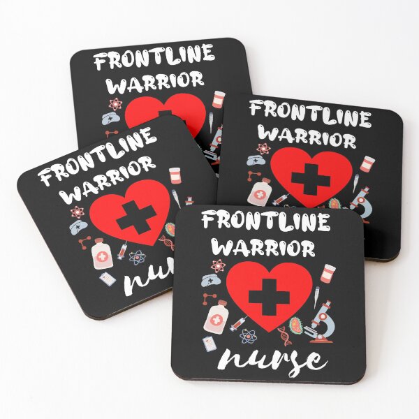 Item preview, Frontline warrior nurse:  for nurse, nursing student gifts designed and sold by J-mina.