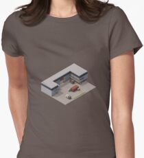 Isometric de_cache Women's Fitted T-Shirt