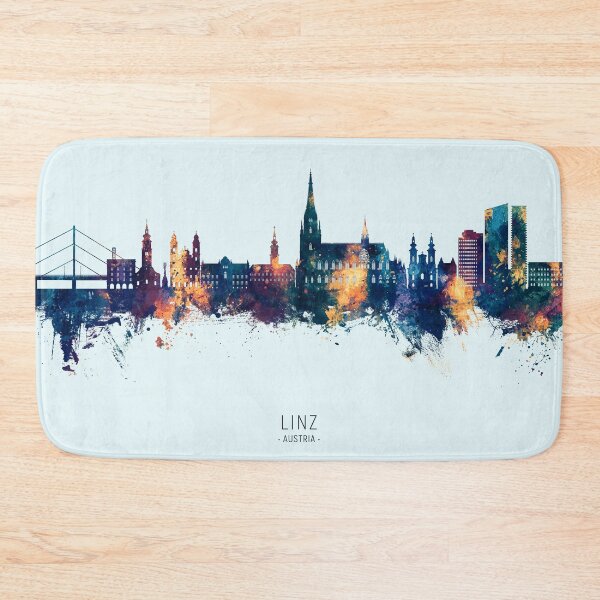 Item preview, Linz Austria Skyline designed and sold by ArtPrints.