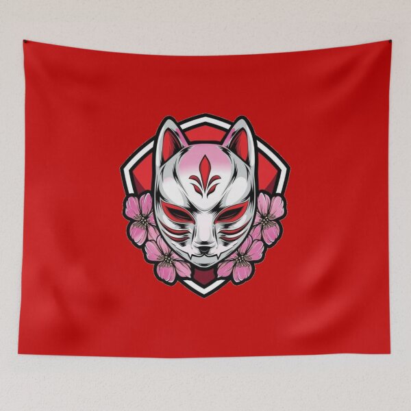 Item preview, Kitsune  funny Sakura designed and sold by Katicats.
