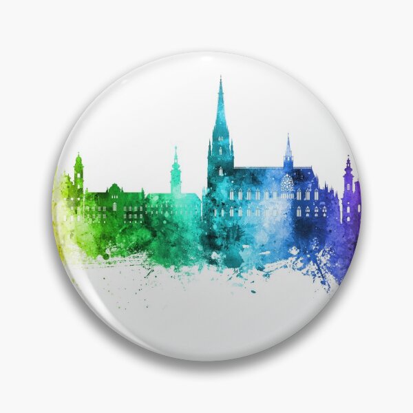Item preview, Linz Austria Skyline designed and sold by ArtPrints.