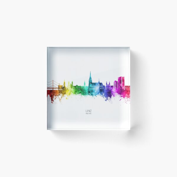 Item preview, Linz Austria Skyline designed and sold by ArtPrints.