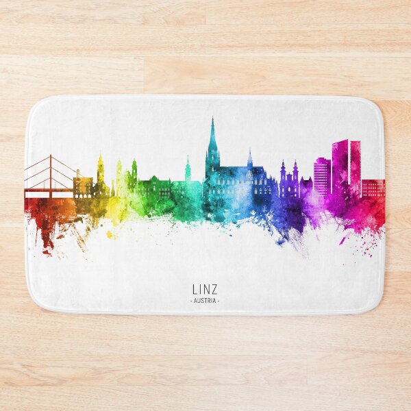 Item preview, Linz Austria Skyline designed and sold by ArtPrints.