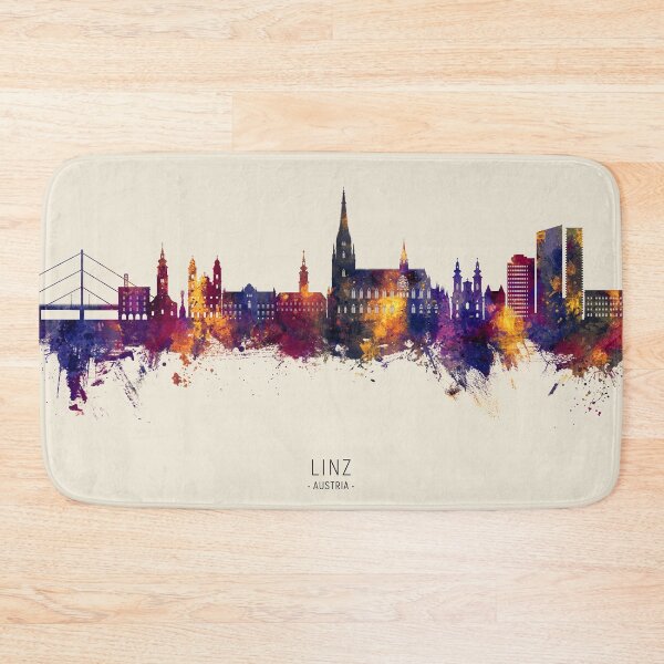 Item preview, Linz Austria Skyline designed and sold by ArtPrints.