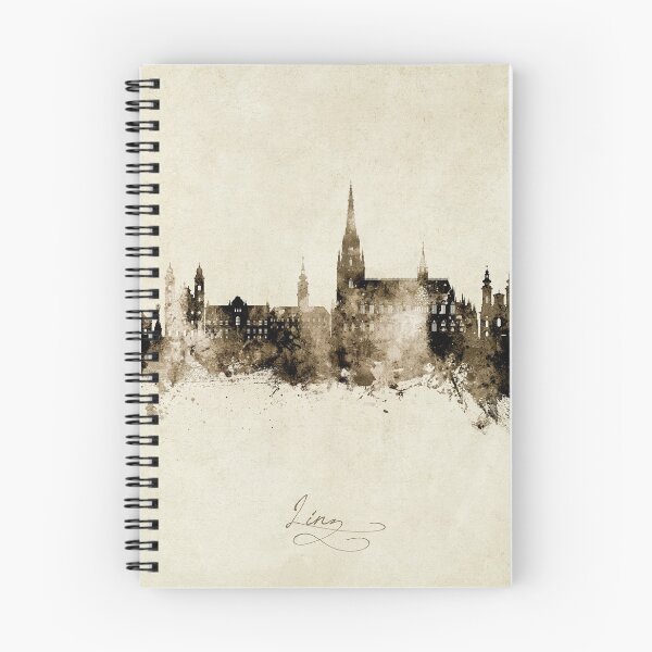 Item preview, Linz Austria Skyline designed and sold by ArtPrints.