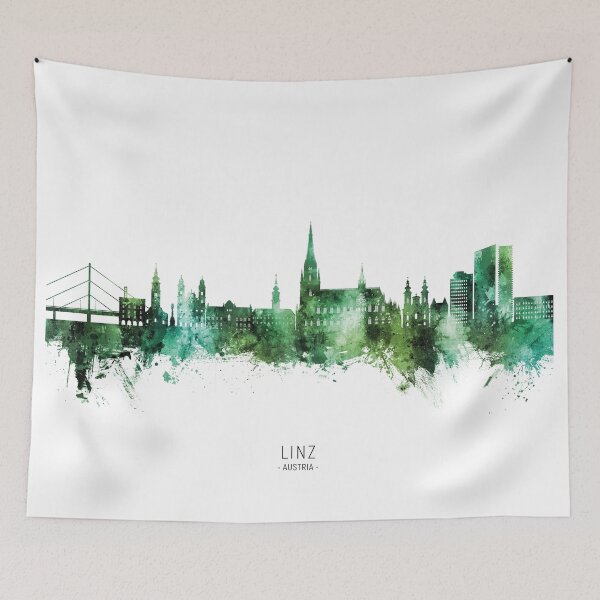 Item preview, Linz Austria Skyline designed and sold by ArtPrints.