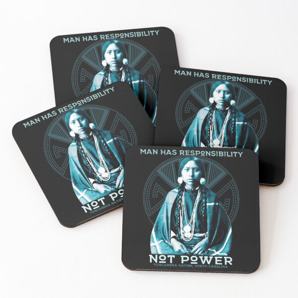 Item preview, Man Has Responsibility, Not Power, Native American Tuscarora Nation Proverb designed and sold by Proverbial Wisdom Design.