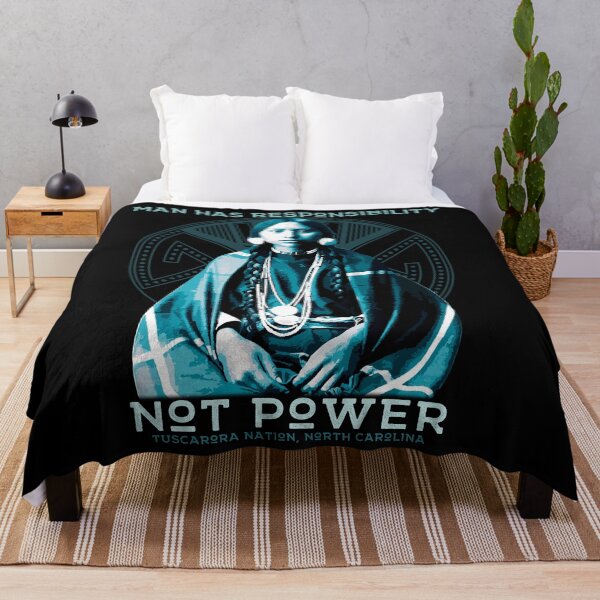 Item preview, Man Has Responsibility, Not Power, Native American Tuscarora Nation Proverb designed and sold by Proverbial Wisdom Design.