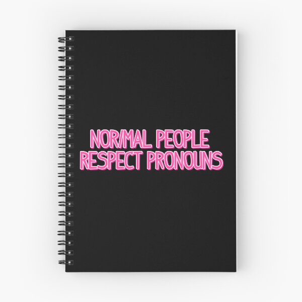 Item preview, Nor/mal People Respect Pronouns designed and sold by madebymarolus.