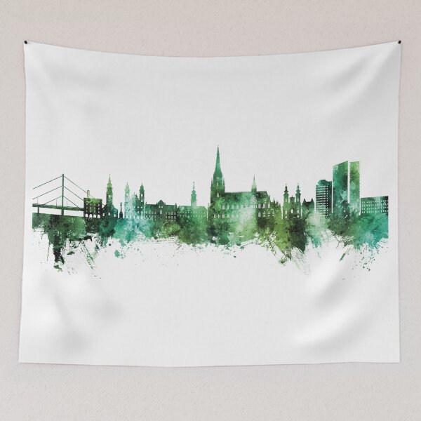 Item preview, Linz Austria Skyline designed and sold by ArtPrints.