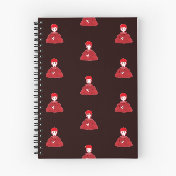 Item preview, Red monochromatic kuudere boy  designed and sold by Oddyyy.
