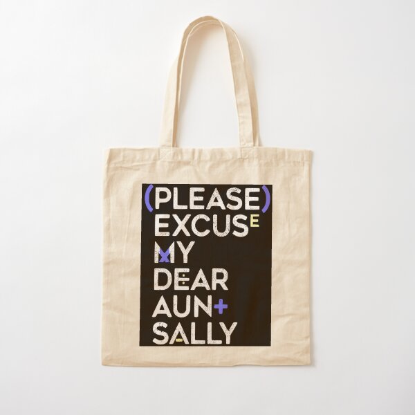 PEMDAS - Order of Operations - Math Teacher Gift - Math PhD Cotton Tote Bag