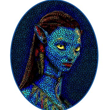 Artwork thumbnail, Neytiri Oval Frame by Vk91