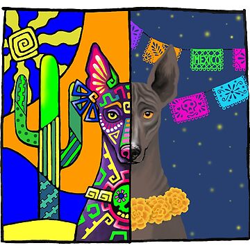 Imagen de la obra Xolo Prehispánico de TsapunDariaArt