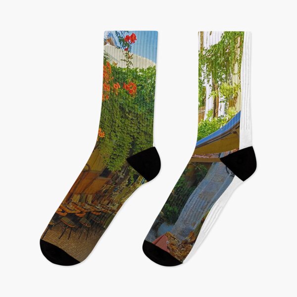 Item preview, Greek Street of Flowers designed and sold by GMApperal.