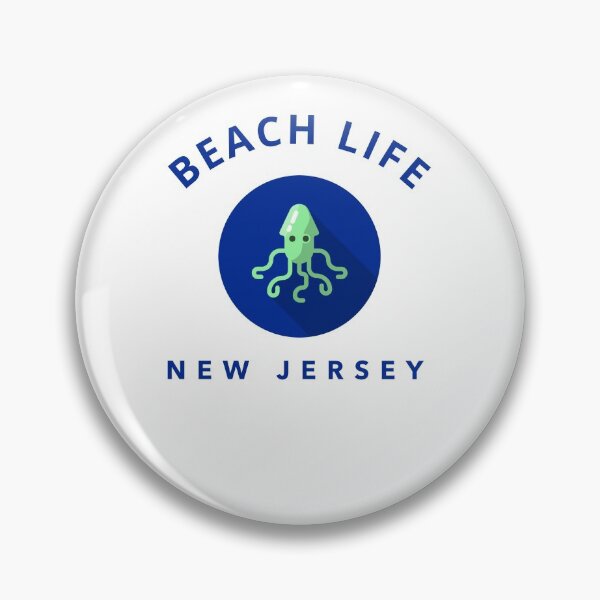 Item preview, New Jersey Beach Life Jellyfish designed and sold by JerseyBoysTees.