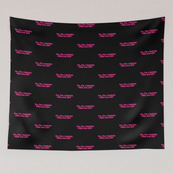 Item preview, Yes, I’m a Feminist Get Over It designed and sold by madebymarolus.