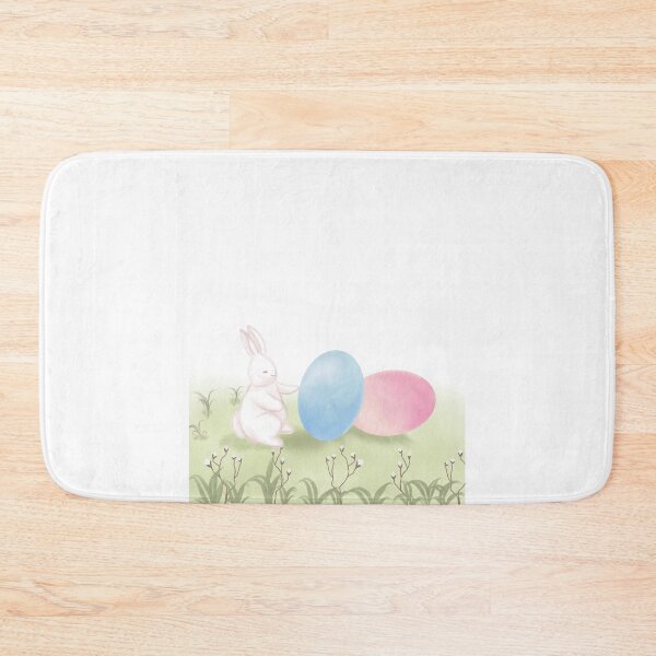 Item preview, Cute bunny with the Easter Eggs designed and sold by sarashzt.