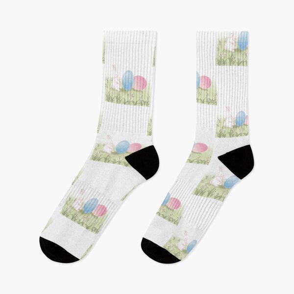 Item preview, Cute bunny with the Easter Eggs designed and sold by sarashzt.