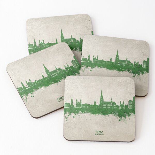 Item preview, Linz Austria Skyline designed and sold by ArtPrints.