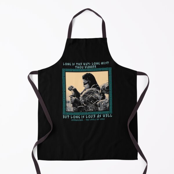Item preview, Long is the Way, the Spell of Groa, Norse Mythology, Nordic Witch, Sagas, Viking Legends, Viking Gift designed and sold by Proverbial Wisdom Design.