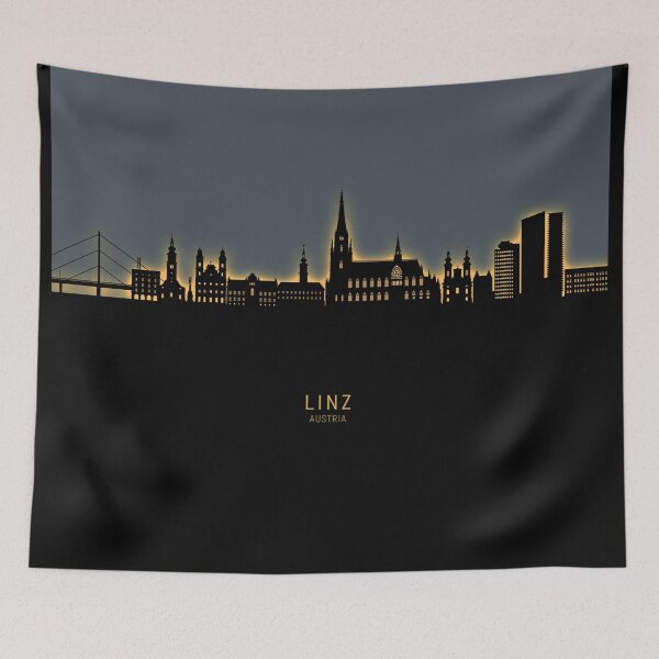 Item preview, Linz Austria Skyline designed and sold by ArtPrints.